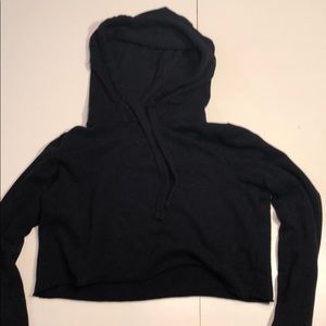 Cropped hoodie